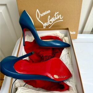 Adidas Blue Stiletto Heels